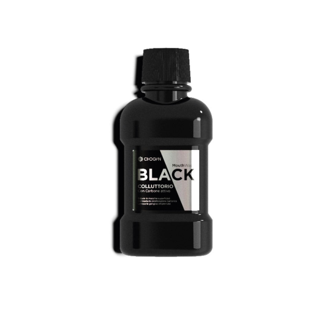 COLLUTORIO BLACK AL CARBONE ATTIVO 80 ML BLK05