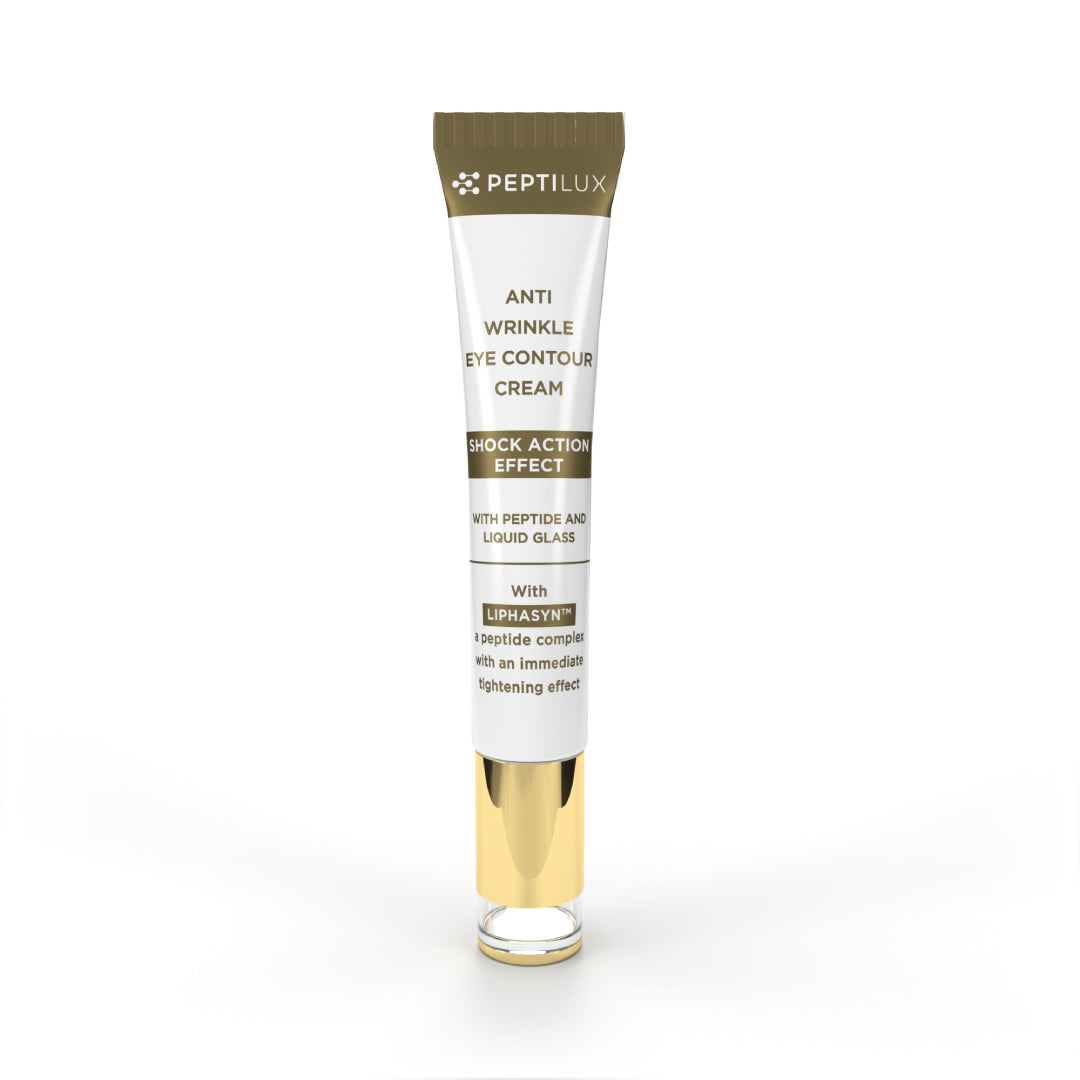 PEPTILUX - CREMA CONTORNO OCCHI ANTIRUGHE 'EFFETTO SHOCK ACTION' CON LIPHASYN™ - 20 ML